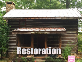 Historic Log Cabin Restoration  Sheffield Lake, Ohio